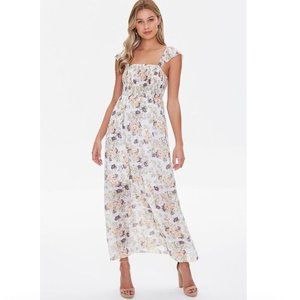 Floral Print Maxi Dress